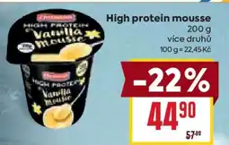 Billa High protein mousse nabídka