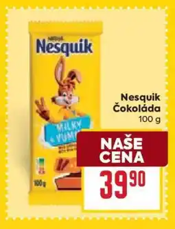 Billa Nesquik Čokoláda nabídka