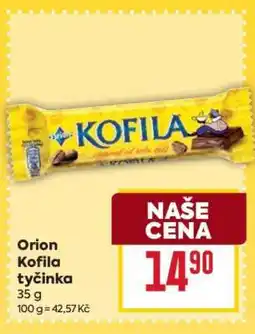 Billa Orion Kofila tyčinka nabídka