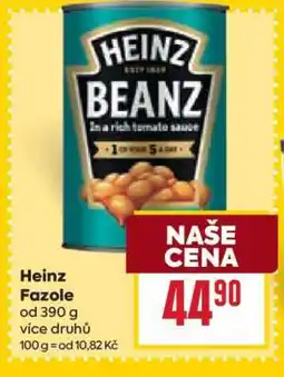 Billa Heinz fazole nabídka