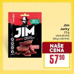 Billa Jim Jerky nabídka