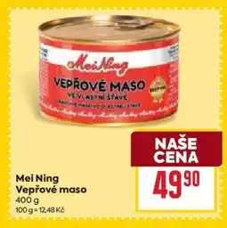 Billa Mei Ning Vepřové maso nabídka