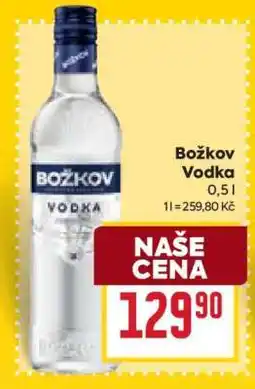Billa Božkov Vodka nabídka