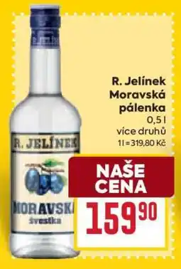 Billa R. Jelínek Moravská pálenka nabídka