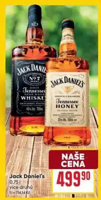 Billa Jack Daniel‘s nabídka