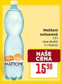 Billa Mattoni ochucená nabídka