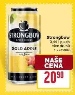 Billa Strongbow nabídka