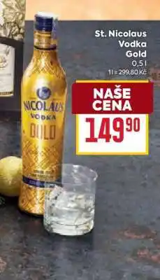 Billa St. Nicolaus Vodka Gold nabídka