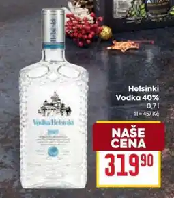 Billa Helsinki Vodka 40% nabídka