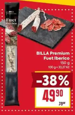 Billa BILLA Premium Fuet Iberico nabídka