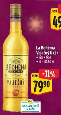 Albert La Bohéma vaječný likér nabídka