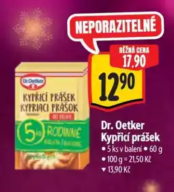 Albert Dr. Oetker Kypřicí prášek nabídka