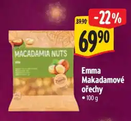 Albert Emma Makadamové ořechy nabídka