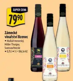 Albert Zámecké vinařství Bzenec nabídka