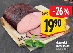 Albert Moravské uzené maso nabídka