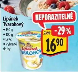 Albert Lipánek tvarohový nabídka
