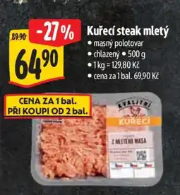 Albert Kuřecí steak mletý nabídka