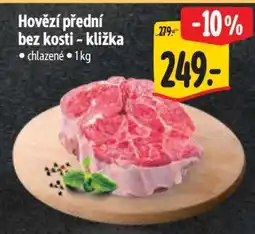Albert Hovězí přední bez kosti – kližka nabídka