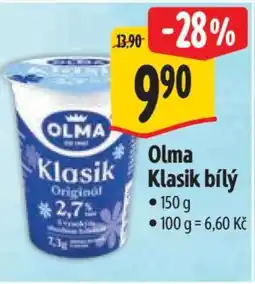 Albert Olma Klasik bílý nabídka