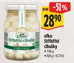 Albert Efko Stříbřité cibulky nabídka