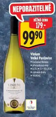 Albert Vinium Velké Pavlovice nabídka