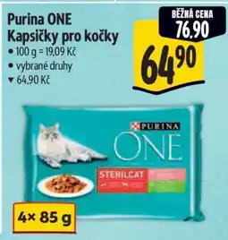 Albert Purina ONE Kapsičky pro kočky nabídka