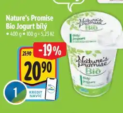 Albert Nature’s Promise Bio Jogurt bílý nabídka