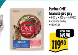 Albert PURINA ONE Granule pro psy nabídka