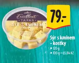 Albert Sýr s kmínem - kostky nabídka