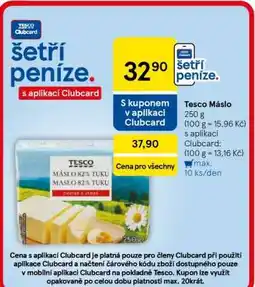 Tesco Tesco Máslo nabídka