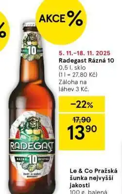 Tesco Radegast Rázná 10 nabídka