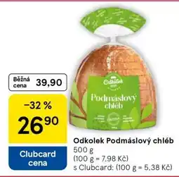 Tesco Odkolek Podmáslový chléb nabídka