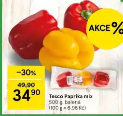 Tesco Tesco Paprika mix nabídka