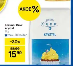 Tesco Korunní Cukr krystal nabídka