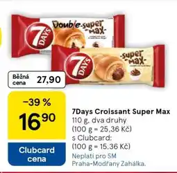 Tesco 7Days Croissant Super Max nabídka