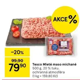 Tesco Tesco Mleté maso míchané nabídka