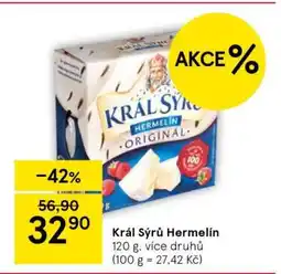 Tesco Král Sýrů Hermelín nabídka