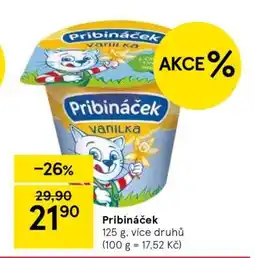 Tesco Pribináček nabídka