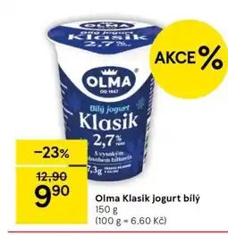 Tesco Olma Klasik jogurt bílý nabídka