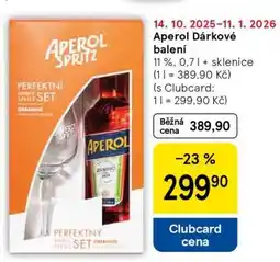 Tesco Aperol Dárkové balení nabídka
