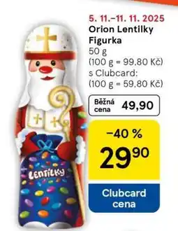 Tesco Orion Lentilky Figurka nabídka