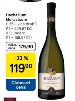 Tesco Herbarium Moravicum nabídka