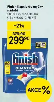 Tesco Finish Kapsle do myčky nádobí nabídka