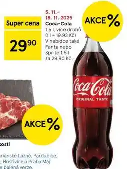 Tesco COCA-COLA nabídka