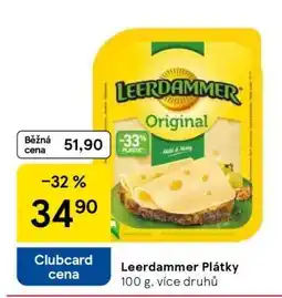 Tesco Leerdammer plátky nabídka