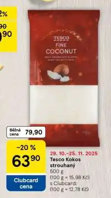 Tesco Tesco Kokos strouhaný nabídka