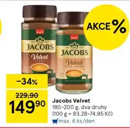 Tesco Jacobs Velvet nabídka