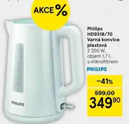 Tesco Philips HD9318/70 Varná konvice plastová nabídka