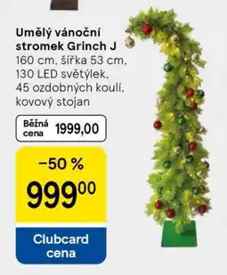 Tesco Umělý vánoční stromek Grinch J nabídka