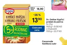 Tesco DR.OETKER Kypřicí prášek do pečiva nabídka
